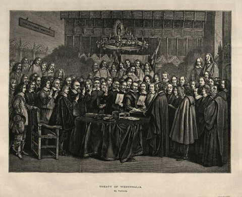 Perjanjian Westphalia 1648 yang mengakhiri Perang Tiga Puluh Tahun. Foto: iStockphoto