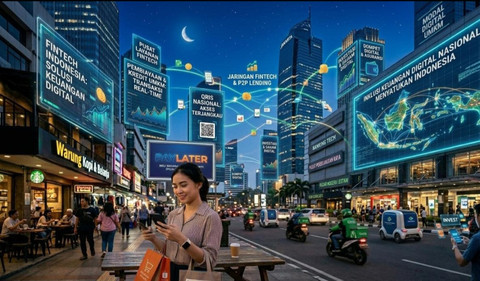 Ilustrasi fintech. Foto: Generated by AI
