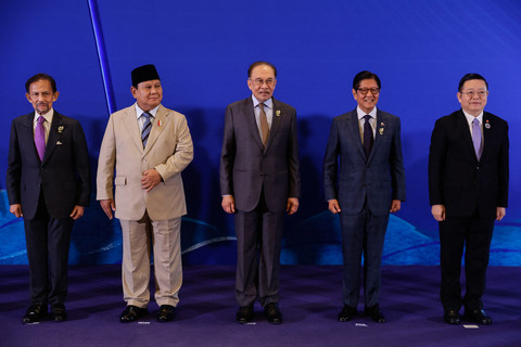 Presiden Prabowo Subianto menghadiri pembukaan KTT ke-48 ASEAN di Cebu, Filipina, Jumat (8/5/2026). Foto: Rolex DELA PENA/POOL/AFP