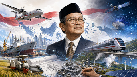 Bacharuddin Jusuf Habibie (BJ Habibie). Foto: Dokumentasi pribadi