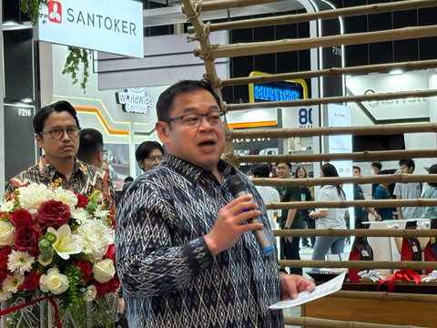 Dubes RI untuk Thailand Hari Prabowo di sela-sela gelaran World of Coffee di Bangkok, Thailand, Kamis (7/5/2026). Foto: Widya/kumparan