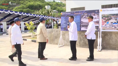 Presiden Prabowo Subianto meninjau Kampung Nelayan di Desa Leato Selatan, Gorontalo pada Sabtu (9/5/2026). Foto: YouTube/ Sekretariat Presiden