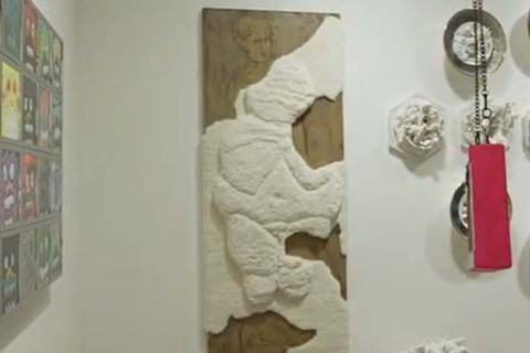 Karya Hwang Kyumin di Art Jakarta Gardens 2026. Foto: Muhammad Amrizal P/kumparan