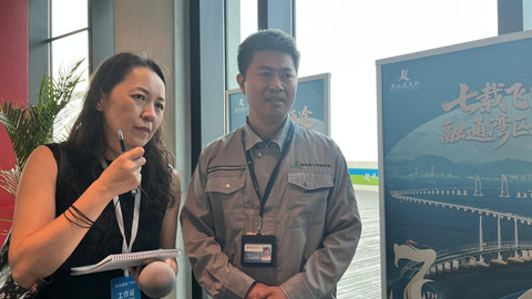 Assistant Director of HSE of Hongkong-Zhuhai-Macao Bridge Authority, Wang Yan Lin. Foto: Fariza Rizky Ananda/kumparan.