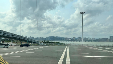 Kota Zhuhai dilihat dari Jembatan Hong Kong-Zhuhai-Macau (HZM). Foto: Fariza Rizky Ananda/kumparan