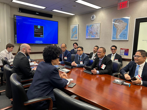 Pertamina dan U.S. Department of Energy (DOE) melakukan pertemuan di Washington D.C., Amerika Serikat. Foto: Dok. Pertamina