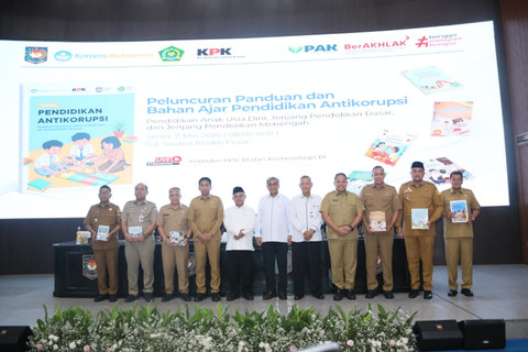 Kemendagri luncurkan panduan antikorupsi untuk PAUD-Sekolah Dasar guna bentuk karakter jujur sejak dini dan ciptakan kekebalan korupsi. Foto: Kemendagri RI