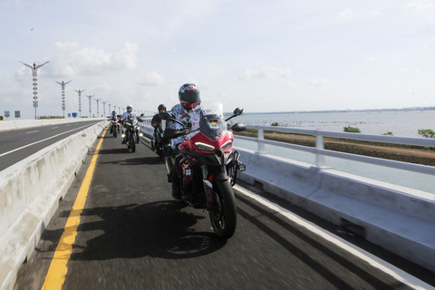 Ducati we ride as one di Bali sebagai penyelenggaraan ke-4 tahun ini. Foto: dok. Ducati Indonesia