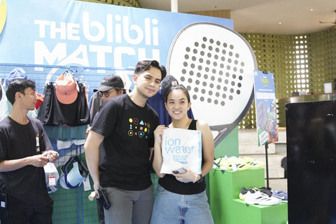 The Blibli Match Padel Series digelar di Tiga Kota Foto: Dok. Istimewa