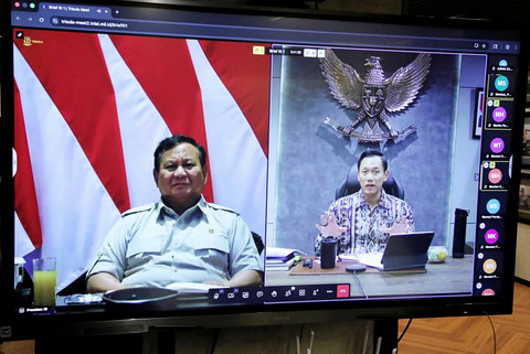 Presiden RI, Prabowo Subianto dan Menko Infra, Agus Harimurti Yudhoyono menghadiri Rapat Terbatas Kabinet Merah Putih pada Senin (11/5/2026). Foto: Instagram/ @agusyudhoyono