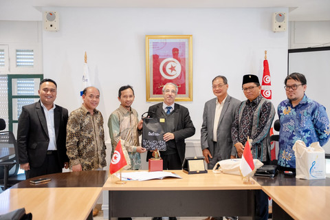 KBRI Tunis fasilitasi kerjasama Universitas Muhammadiyah Yogyakarta dengan Univesitas Manouba Tunisia. Foto: KBRI Tunis