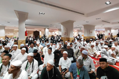 Jemaah haji Indonesia di Makkah.
 Foto: MCH 2026