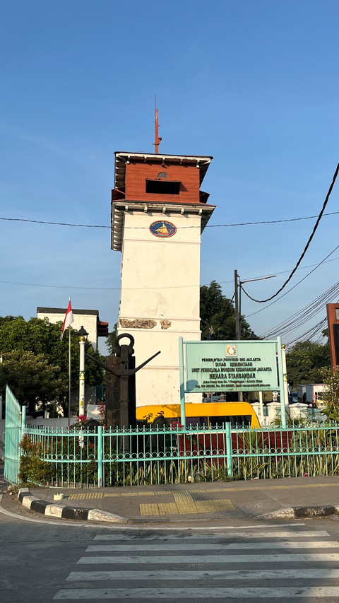 Menara Syahbandar Jakarta. Foto: Gitario Vista Inasis/kumparan
