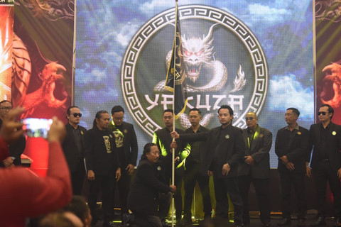 Deklarasi Yakuza Maneges di Kediri, dipimpin oleh Den Gus Thuba Topo Broto Maneges. Foto: Dok. Istimewa