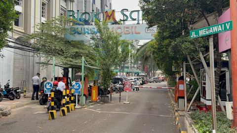 Parkir di kawasan Blok M Square, Jakarta Selatan, kembali beroperasi pada Kamis (14/5), usai disegel oleh Pansus Tata Kelola Perparkiran DPRD Provinsi DKI Jakarta pada Senin (11/5/2026). Foto: Nauval Pratama/kumparan