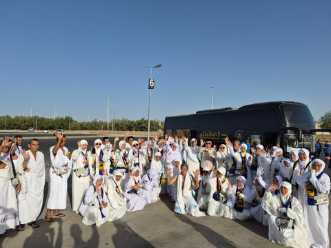 Pelayanan terhadap tiga kloter terakhir yang berangkat dari Madinah menuju Makkah. Foto: Dok. MCH 2026