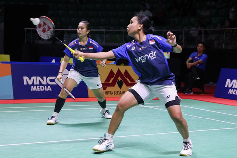 Ganda putra RI, Isyana Syahira/Rinjani Kwinara Foto: PBSI
