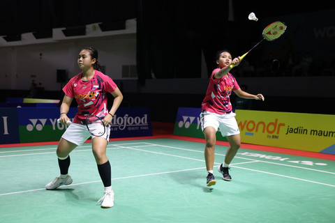 Ganda putra RI, Isyana Syahira/Rinjani Kwinara Foto: PBSI
