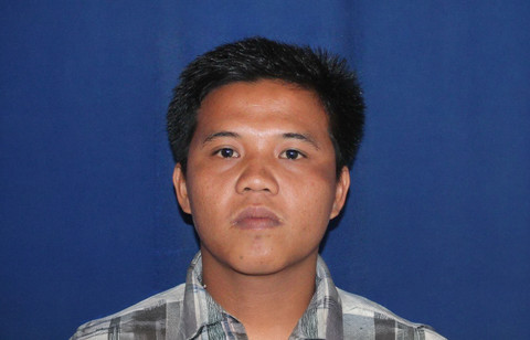 Tampang Bahroni alias Roni (23), pelaku penembakan Bripka Arya di Lampung. Foto: Dok. Istimewa