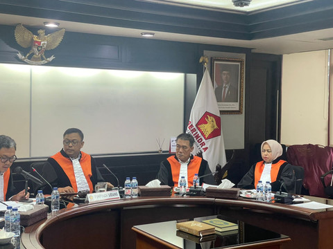 Mahkamah Partai Gerindra akan menggelar sidang terhadap anggota Komisi D DPRD Jember, Ahmad Syahri Assidiqi di kantor DPP Partai Gerindra, Pasar Minggu, Jakarta Selatan, Jumat (15/5/2026). Foto: Jeni Ritanti/kumparan