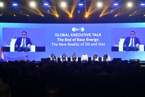 Forum Global Executive Talk bertema “The End of Easy Energy: The New Reality of Oil and Gas” sebagai rangkaian dari IPA Convex ke-50 di Ice BSD City, Tangerang, Banten pada Rabu (20/5/2026). Foto: Dok. Pertamina