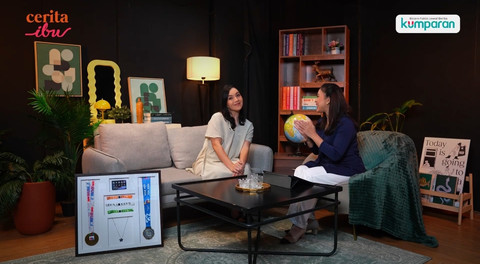 Lala Nabila di program cerita ibu kumparanMOM. Foto: dok. kumparan video