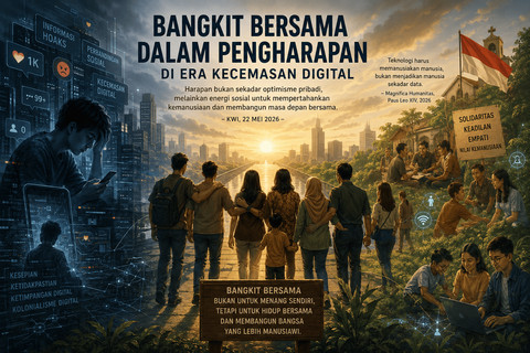Ilustrasi Refleksi Rilis Pers Konferensi Waligereja Indonesia (Foto: chatGPT/Pormadi)