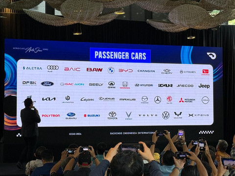 Konferensi Pers perdana Gaikindo Indonesia International Auto Show (GIIAS) 2026 di Jakarta, Selasa (26/5/2026). Foto: Syahrul Ghiffari/kumparan