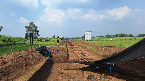 Situs Bhre Kahuripan yang terletak di Desa Klinterejo, Kecamatan Sooko, Kabupaten Mojokerto. Foto: kumparan