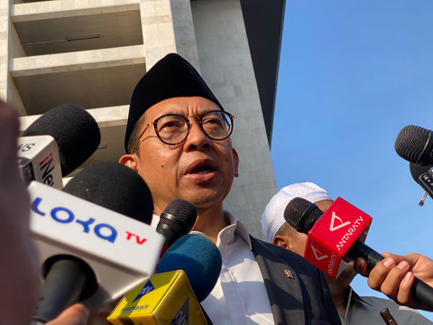 Fadli Zon usai Salat di Masjid Istiqlal, Jakarta, Rabu (27/5/2026). Foto: Aditya Nugraha/kumparan