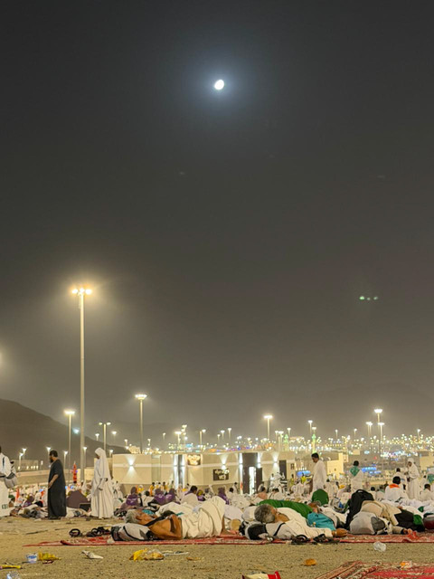Suasana Mabit di Muzdalifah. Foto: Dok. MCH 2026