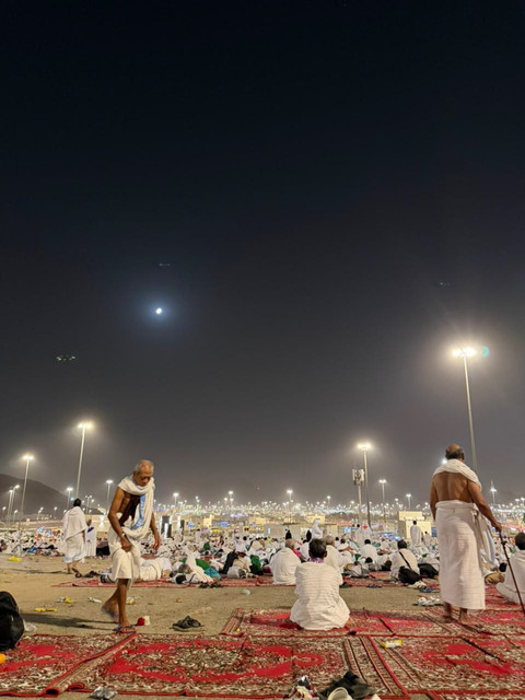 Suasana Mabit di Muzdalifah. Foto: Dok. MCH 2026