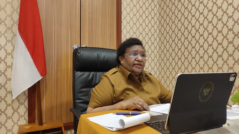 Wakil Menteri Dalam Negeri (Wamendagri) Ribka Haluk di kantor Kemendagri, Jakarta, Selasa (26/5/2026). Foto: Dok. Kemendagri