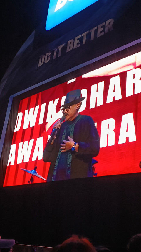 Tribute to Erros Djarot di myBCA Java Jazz International Festival 2026, NICE PIK 2, Tangerang, Banten, Sabtu (30/5/2026). Foto: Giovanni/kumparan