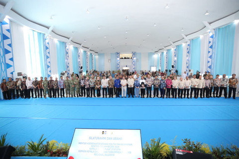 Mendagri Tito Karnavian minta Pemda aktifkan FKUB dan TPKS sebagai instrumen deteksi dini pencegahan konflik di Sulawesi, Sabtu (30/5/2026). Foto: Kemendagri RI