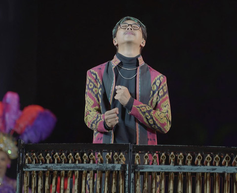 DJ Angklung Manshur Praditya. Foto: Instagram/manshur.angklung