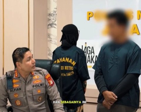 Satreskrim Polres Metro Jakarta Timur berhasil mengamankan owner Wedding Organizer (WO) Marwah yang diduga melakukan tindak pidana penipuan terhadap para calon pengantin. Foto: Dok. Instagram/ @alfiannurrizal.id