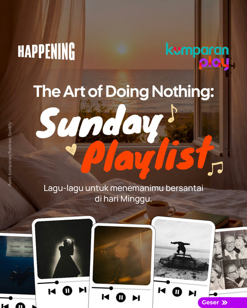 Rekomendasi playlist lagi di hari Minggu. Foto: kumparan/ilustrasi, Spotify
