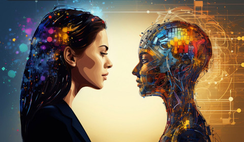 Ilustrasi AI dan bias gender. Foto: Freepik