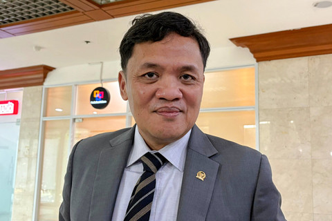 Ketua Komisi III DPR Habiburokhman di Kompleks Parlemen, Senayan, Jakarta, Selasa (2/6/2026). Foto: Nasywa Athifah/kumparan