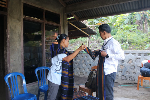 Melalui program ATENSI, Kemensos bantu Grasiana dan Maria di NTT bangkit dari trauma KDRT lewat usaha mandiri, Selasa (2/6/2026). Foto: Dok. Kemensos
