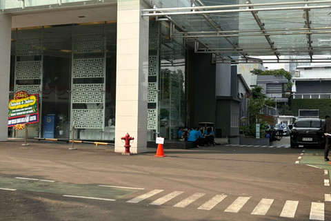 Suasana di area Kantor Badan Gizi Nasional (BGN), Jakarta Pusat, Rabu (3/6/2026). Foto: Ryan Iqbal/kumparan