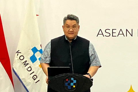 Direktur Eksekutif ASEAN Foundation Piti Srisangnam dalam Agenda Signing Ceremony Cooperation Agreement antara BPSDM Komdigi dengan ASEAN Foundation, Komdigi, Jakarta, Kamis (4/6/2026). Foto: Aditya Nugraha/kumparan