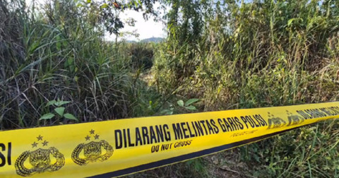 TKP jenazah bocah laki-laki berusia 7 tahun yang dilaporkan hilang sejak Minggu (1/6/2026) akhirnya ditemukan dalam kondisi meninggal dunia di Sangatta, Kabupaten Kutai Timur, Kalimantan Timur, pada Rabu (3/6/2026) siang. Foto: Dok. Istimewa