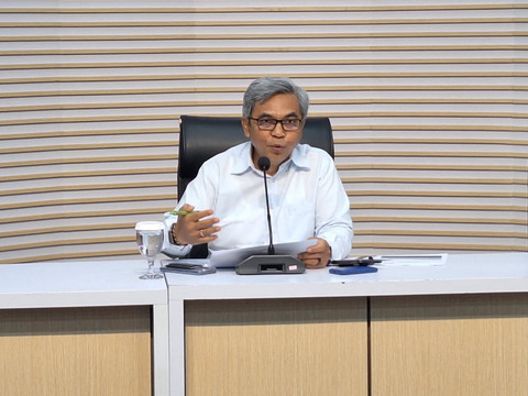 Konferensi Pers terkait kasus dugaan pemerasan pengurusan izin tinggal warga negara asing (WNA) di Gedung Merah Putih KPK, Jakarta, (4/6/2026). Foto: Kevin Daniel/kumparan