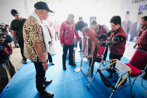 Peringati HLUN 2026, Kemensos gelar bakti sosial terpadu mulai dari operasi katarak hingga khitanan massal di Tangerang, Kamis (4/6/2026). Foto: Dok. Kemensos