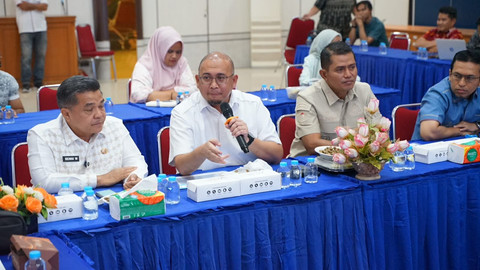 Wakil Ketua Komisi VI DPR RI Andre Rosiade menggelar rapat koordinasi bersama Balai Pelaksanaan Jalan Nasional (BPJN) Sumatera Barat dan sejumlah kepala daerah. Foto: Dok. Istimewa