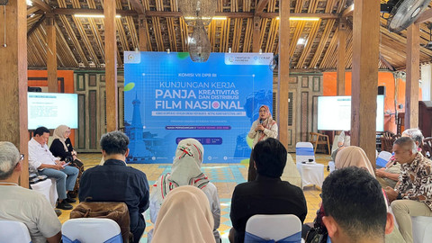 Kunjungan kerja Panitia Kerja (Panja) Kreativitas dan Distribusi Film Nasional Komisi VII DPR RI di Sisi Selatan Coffee, Kota Yogyakarta, Jumat (5/6). Foto: Pandangan Jogja/Gigih Imanadi