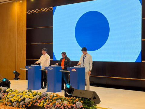 Peluncuran kampanye "Insan Astra Ayo Naik Transum Jakarta" oleh PT Astra International Tbk di Menara Astra, Jakarta Pusat, Jumat (5/6/2026).  Foto: Najma Ramadhanya/kumparan