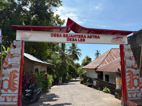 Desa Sejahtera Astra Desa Les di Buleleng, Bali pada Jumat (5/6/2026). Foto: Argya D. Maheswara/kumparan 